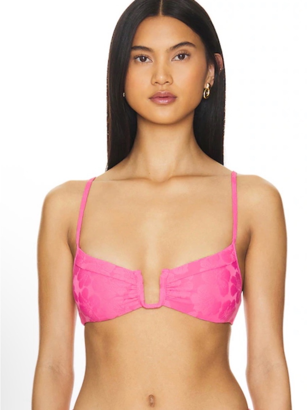 L*Space Peyton Pink Women's Swim Top